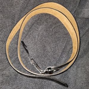 Kingsize Men's Genuine Leather Casual Square Buckle Belt Black US Size 4x